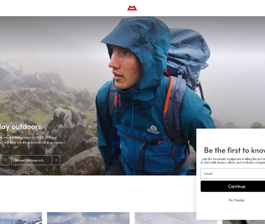 Mountain Equipment Osc Ltd. mountain climbing clothing