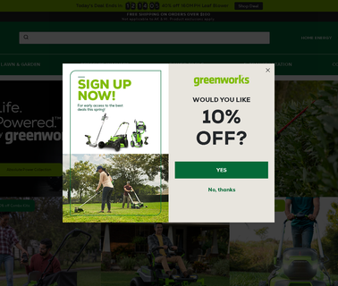Greenworks Too battery powered tool