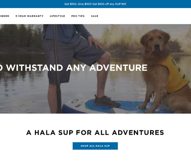 Hala Gear Sup stand sporting