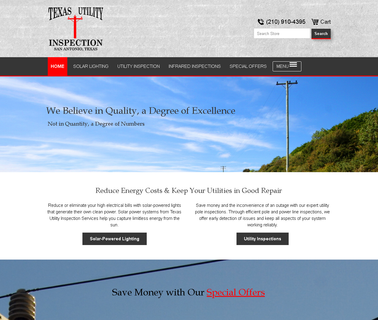 Solar Lighting San Antonio Tx - Texas Utility Inspection lighting specialists