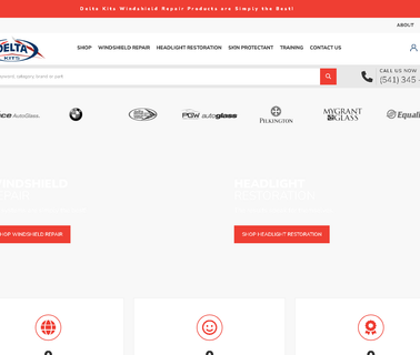 Windshield Repair & Headlight Restoration Products delta service