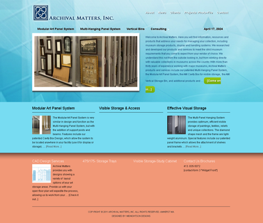 Archival Matters Incorporated Museum Storage Systems Amherst archival