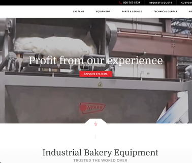 Moline Machinery product handling systems