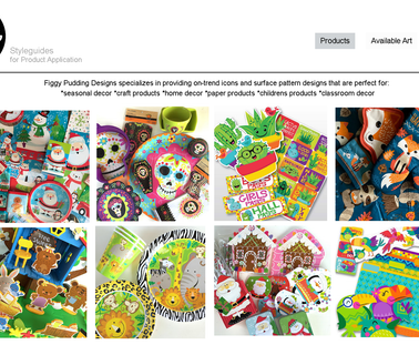 Finch & Foxglove merchandise paper