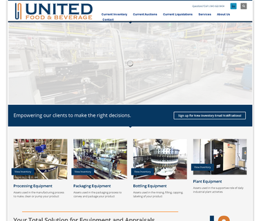 United Food & Beverage sleeve wrapping