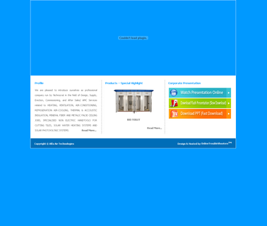 Alfa Systems & Services industrial ventilation ducts