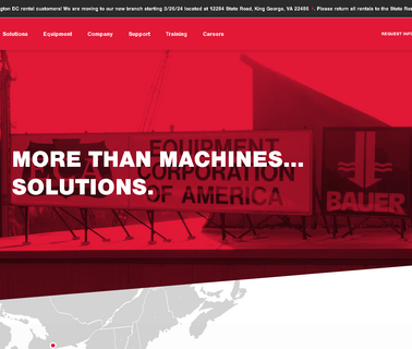 Equipment Corporation of America rigs hammers