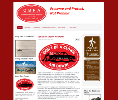 Outer Banks Preservation Association water preservation
