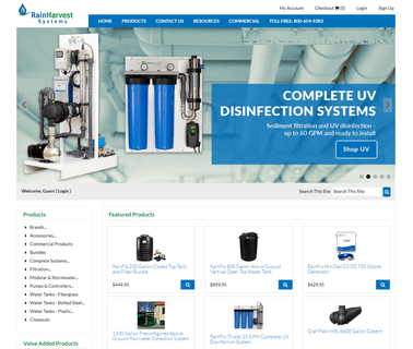 Home - Rainharvest Systems home water storage systems