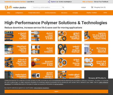 Home - Igus® aligning bearings