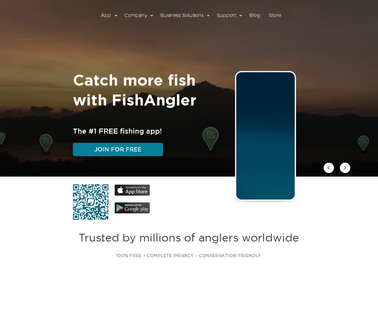 Fishangler app network