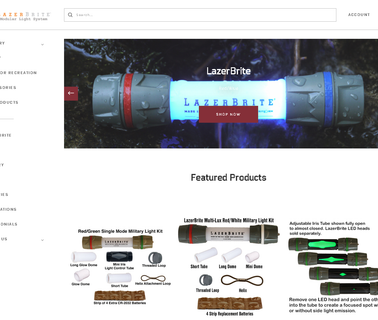 Home - Lazerbrite lights powerful