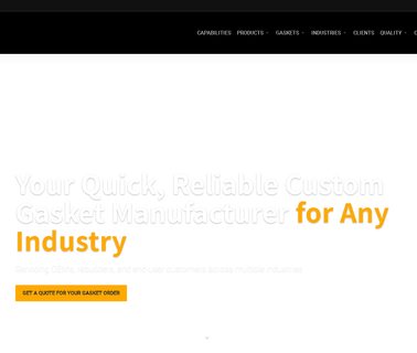 Custom Gaskets: Rubber Spiral Wound & Metal Automated Gasket including insulation