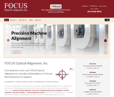 Focus Optical Alignment eager