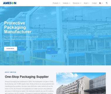 Xiamen Ameson New Material Inc. air cushion film