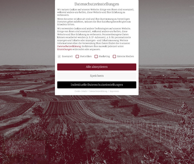Weingut Prieler Willkommen sch