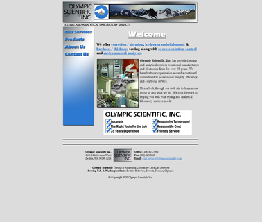 Olympic Scientific Seattle Testing & Analytical Laboratories Labs titanium 300