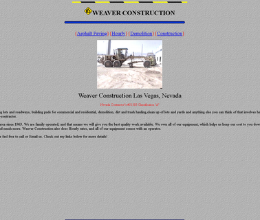 Weaver Construction picatinny weaver