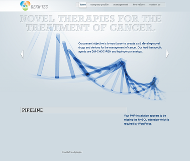 Welcome to DEKK-TEC oncology cancer