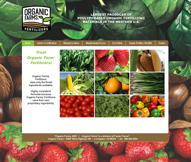 Organic Farms Fertilizers largest gold