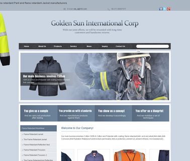 Shijiazhuang Golden Sun International Corp. Ltd. flame retardant coating