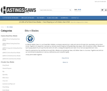 D Walton Saw’S Sharpening & Sales: Knives Saw Blades Router saws blade