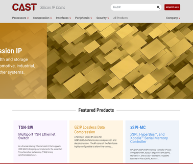 Semiconductor Ip Cores and Electronic Platform Ip From Cast work lake
