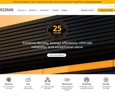 Home - Nexsan access delivering