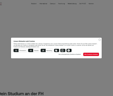Fh Oö Studienbetrieb topics training