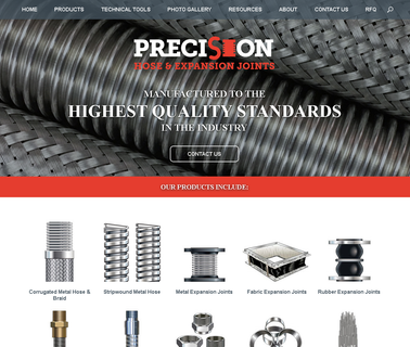 Precision Hose & Expansion Joints Corrugated Metal Hose corrugated expansion