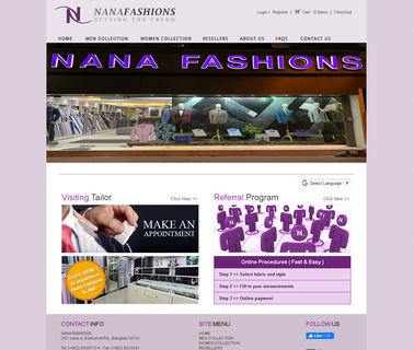 Nana Fashions cotton men suits