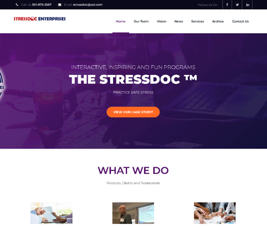 Welcome to The Stress Doc safe and popular