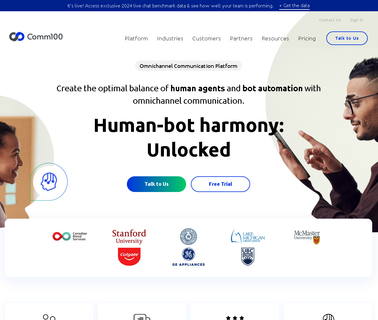 Home - Comm100 chat