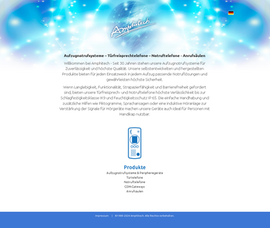 Amphitech Deutschland Gmbh access lifts