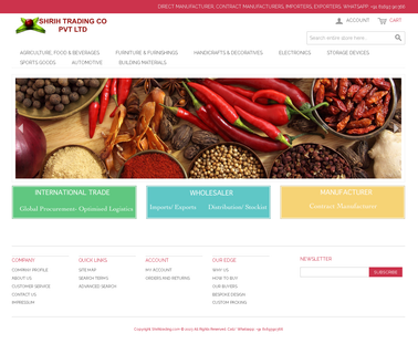 Shrih Trading Co spices and herbs quality