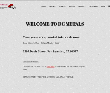 Welcome to Dc Metals Home stainless management