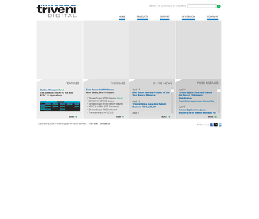 Triveni Digital digital video satellite