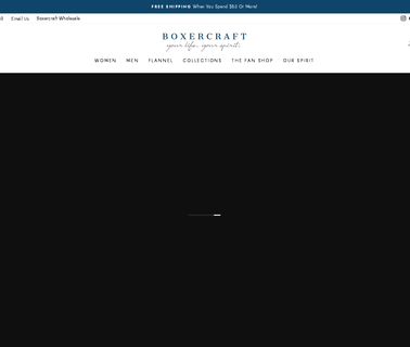 Boxercraft online clothing store