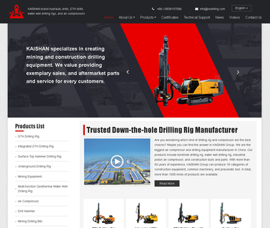 Zhengzhou Kaishan Mechanical & Electrical top rig