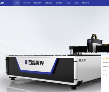 Zhengzhou Baiwei Cnc Machinery Shares stainless steel cnc machinery