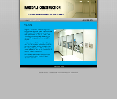 Welcome to Ragsdale Construction clean buildings