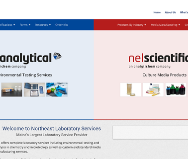 Northeast Laboratory Services media testing