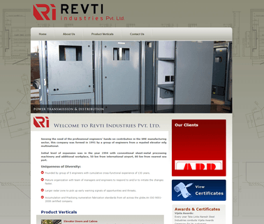 Revti Industries enclosures ups