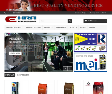 Ekra Vending vending machines parts