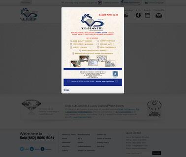 V. D. Gems Limited fancy cut diamonds