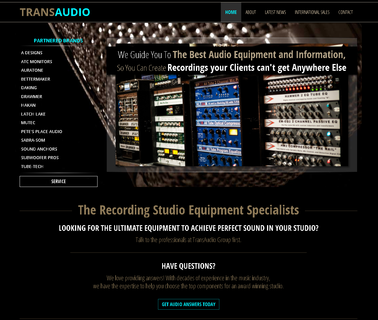 Transaudio Group recording speakers