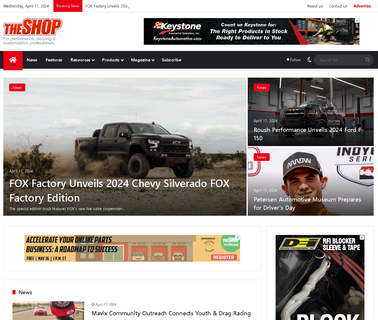 The Shop truck polish