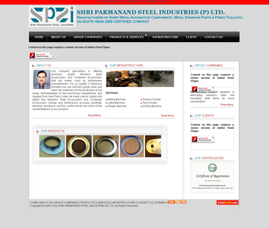 Shri Parmanand Steel Industries covers panel