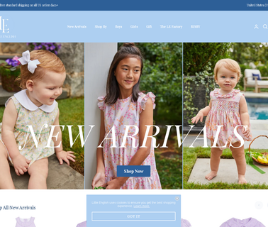 Little English - Classic Childrens Clothing basics clothing