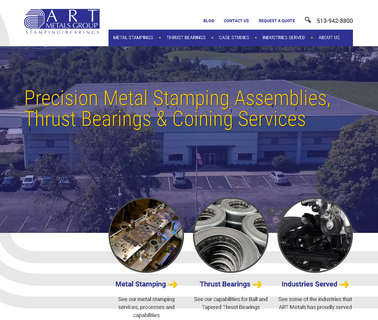 Metal Stampings Thrust Bearings Coining Services - Fairfield automotive metal stamping applications